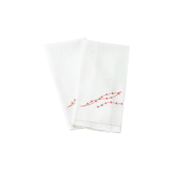 SEAWEED LINEN GUEST TOWEL (Set of two)